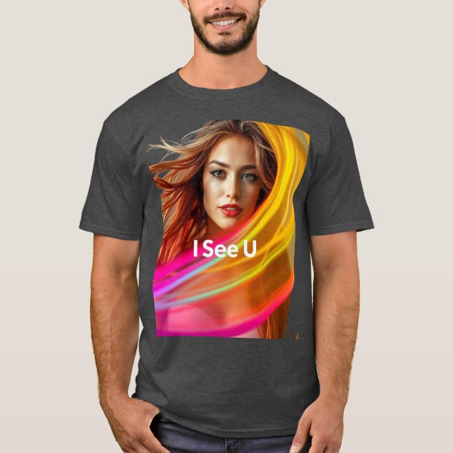 Minimalist "I See You" Perfect for Connection T-Shirt (Front)