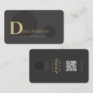 Minimalist Illustration Business Card 3