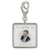 Custom Wedding Memorial Photo Cufflinks