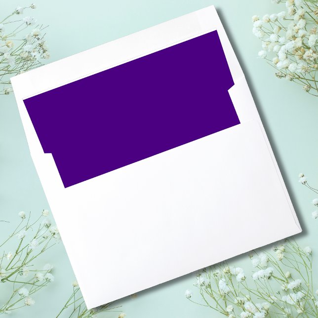 Minimalist Indigo Blue – A Rich and Artistic Envelope Liner (Creator Uploaded)