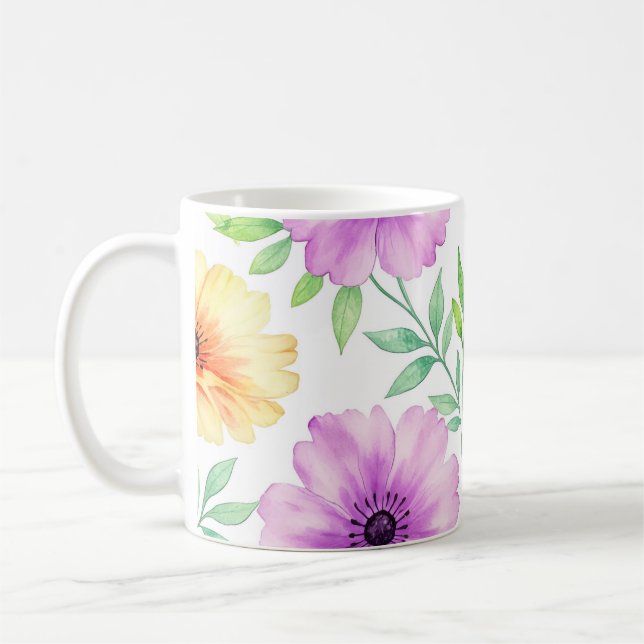 Minimalist Inspirational Quote Mug  (Left)