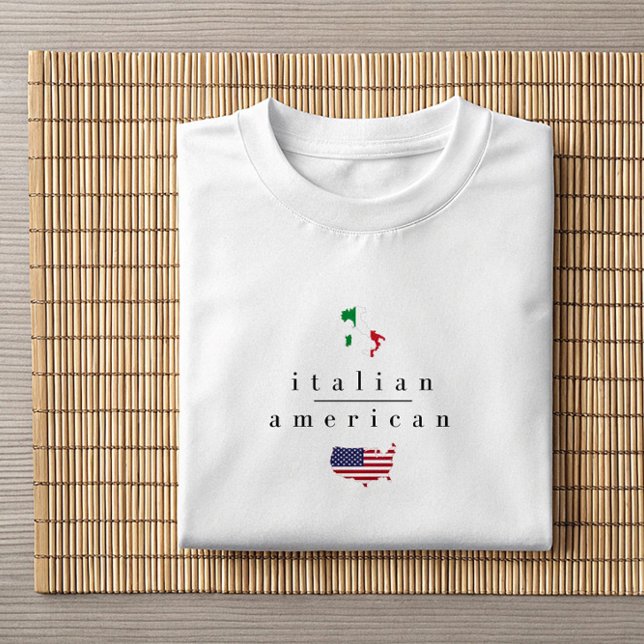 Minimalist Italian American | Boho Heritage Shirt (Creator Uploaded)