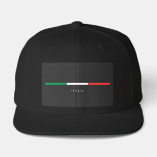 Minimalist Italy Flag Traveling italian vacation Visor