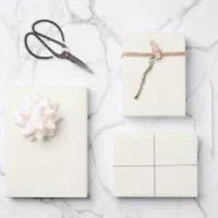 Minimal Masculine Kraft Black White Grey Christmas Wrapping Paper