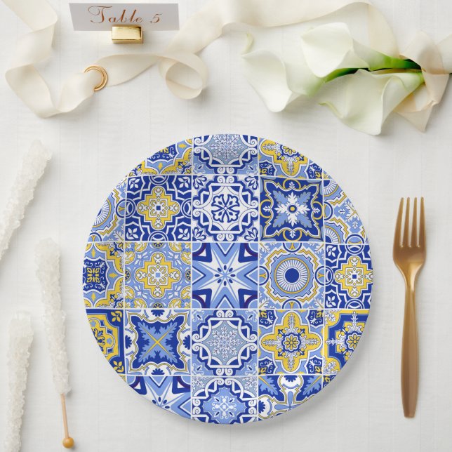 Minimalist Ivory Wedding  Paper Plates (Wedding)