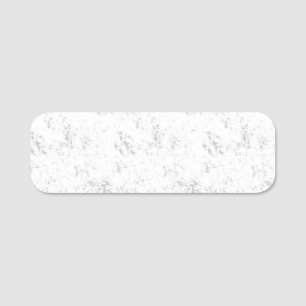 Minimalist Kid's Birthday Pattern Name Tag