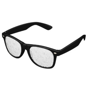 Minimalist Kid's Birthday Pattern Retro Sunglasses