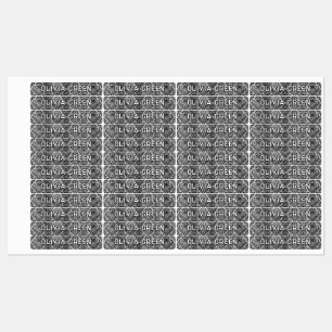 Minimalist Kids Name Tags – Waterproof Vinyl Kids' Labels