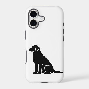 Minimalist Labrador Silhouette iPhone 17 Case
