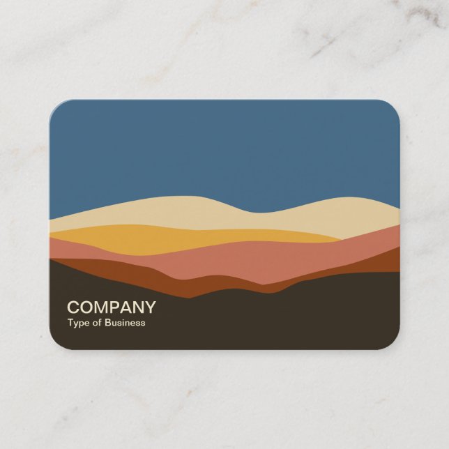 Minimalist Landscape 170723 v2 Business Card (Front)