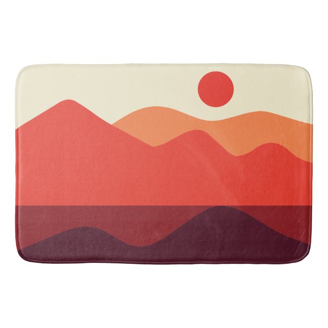 Minimalist Landscape 190821(03) Bath Mat (Front)