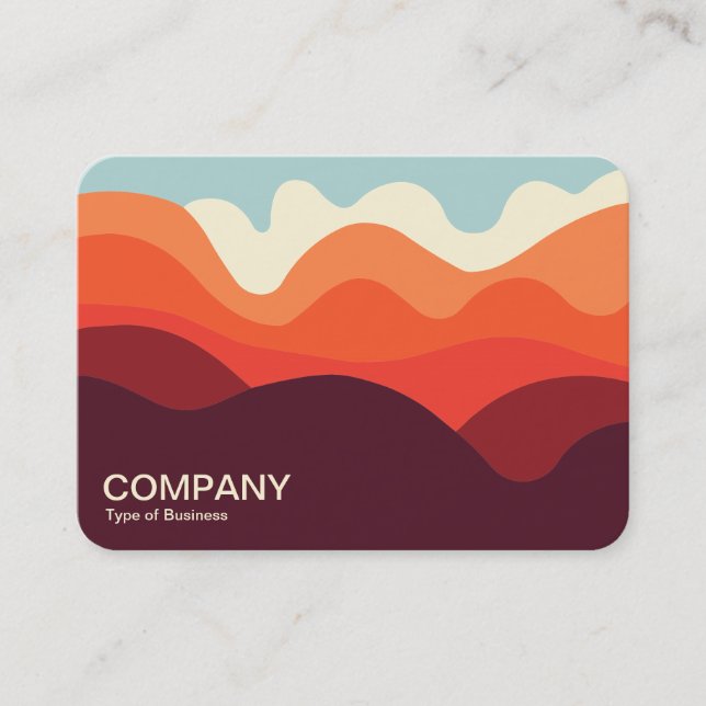 Minimalist Landscape 191021(02) Business Card (Front)