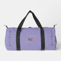 Minimalist Lavender Custom Name & Monogram