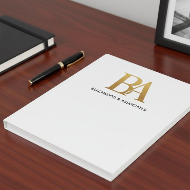 Minimalist Law Firm Monogram Binder (Creator Uploaded)