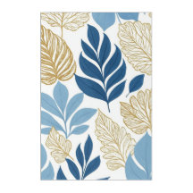 Minimalist Leaf Illumination - Acrylic Wall art