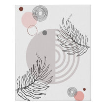 Minimalist Leaf Wall Art