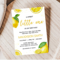 Minimalist Lemonade Baby Shower