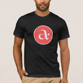 Minimalist Letter A Monogram Logo T-Shirt