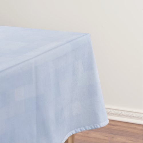 Minimalist Light blue modern abstract pattern Tablecloth