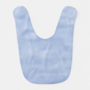Minimalist light blue sky abstract pattern cute baby bib