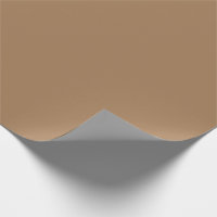 Minimalist light Brown solid plain modern elegant Wrapping Paper Sheets