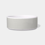 Minimalist light grey solid plain ceramic bowl<br><div class="desc">Minimalist light grey solid plain ceramic Bowl</div>
