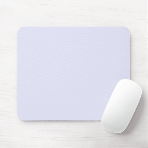 Minimalist Light Lilac Purple Plain Solid Color   Mouse Pad