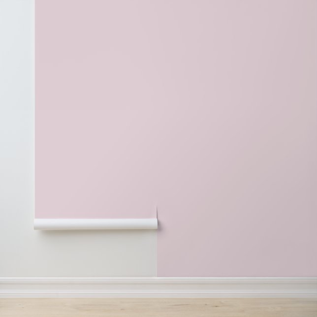 Minimalist light pale pink solid plain elegant wallpaper  (Application)