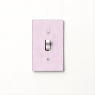 Minimalist light pink abstract modern pattern light switch cover