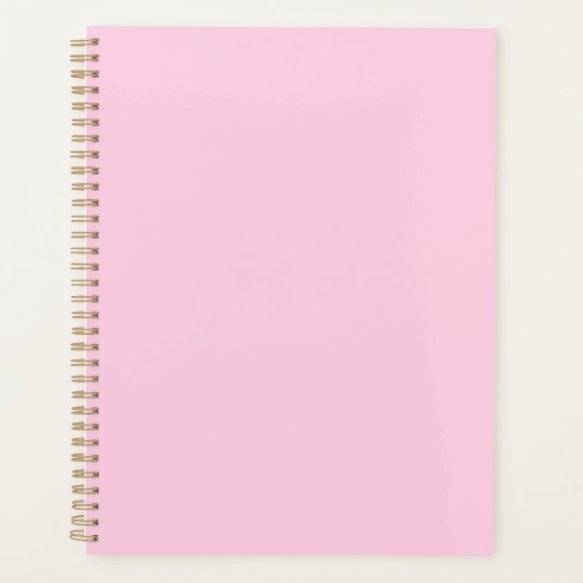Minimalist light pink Breast cancer awareness Planner (Front)
