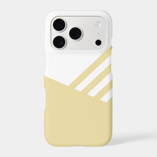 Minimalist Light Yellow Phone Case