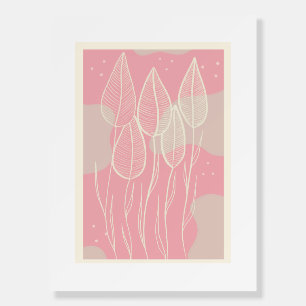 Minimalist Line Art Face Poster – Modern Wall Dec
