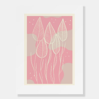  Minimalist Line Art Face Poster – Modern Wall Dec