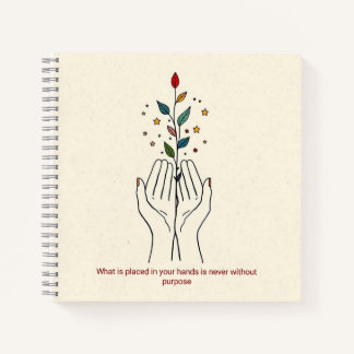 Minimalist line art journal hard cover sketch book