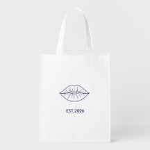Minimalist Line Art Lips Abstract Continuous Line