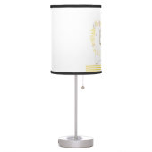 Minimalist Lion - Yellow Table Lamp (Left)