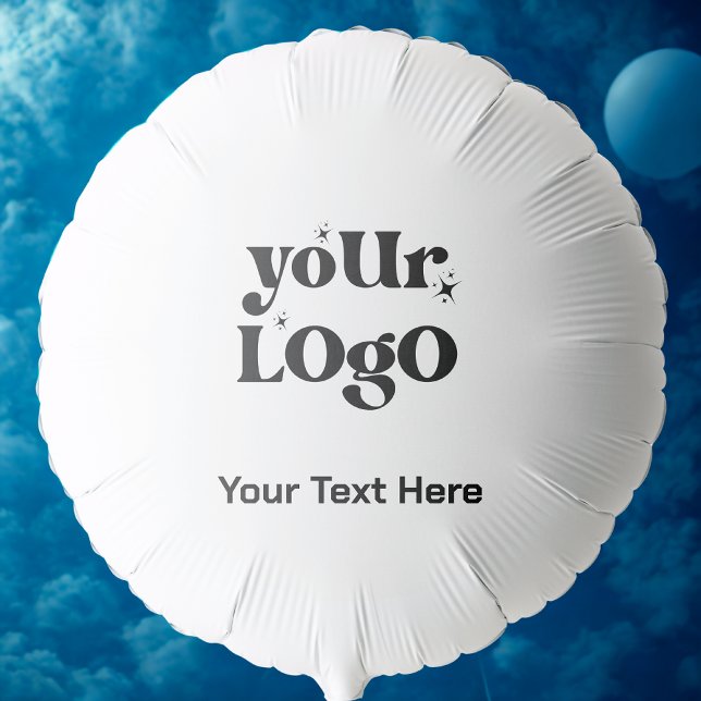 Minimalist Logo and Text Business Balloon (Creator Uploaded)