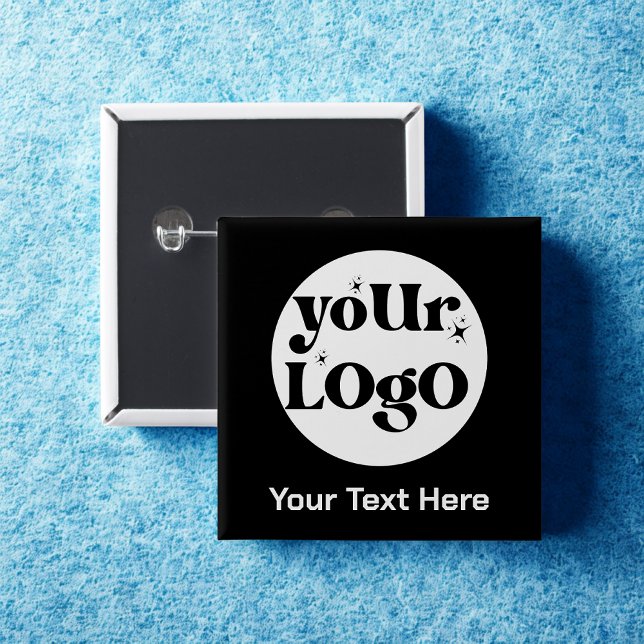 Minimalist Logo and Text Business Button (Creator Uploaded)