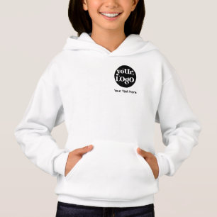 Minimalist Logo and Text Business Hoodie