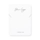 Minimalist Logo Necklace Display Card