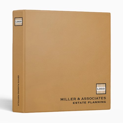 Minimalist Logo Professional Binder