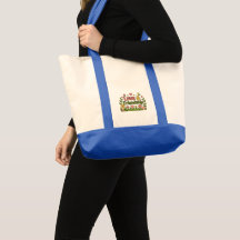 Minimalist "Love & Friends" Canvas Totebag
