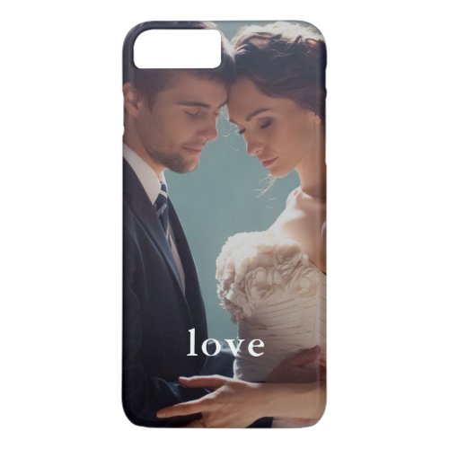 Minimalist Love Photo Phone Case