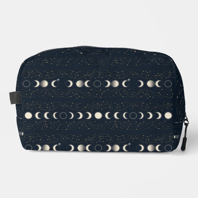 Minimalist Lunar Phases Pattern with Stars and Nig Dopp Kit (Front)