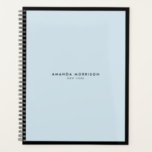 Minimalist Luxury Boutique Black/Blue Appointment Planner