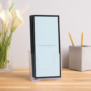 Minimalist Luxury Boutique Black/Blue Brochure