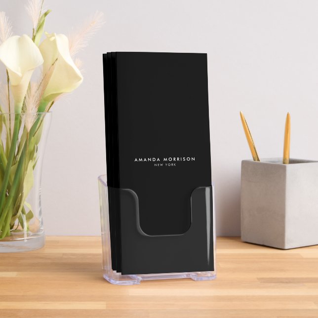 Minimalist Luxury Boutique Black Brochure (Insitu)