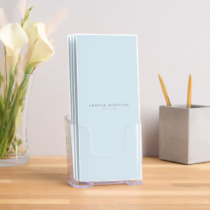 Minimalist Luxury Boutique Blue Brochure