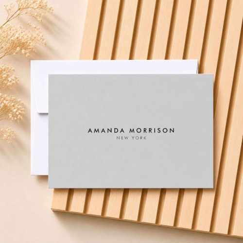 Minimalist Luxury Boutique Gray Gift Certificate