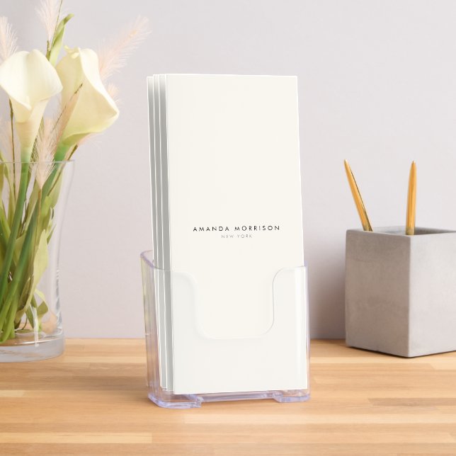 Minimalist Luxury Boutique Ivory Brochure (Insitu)